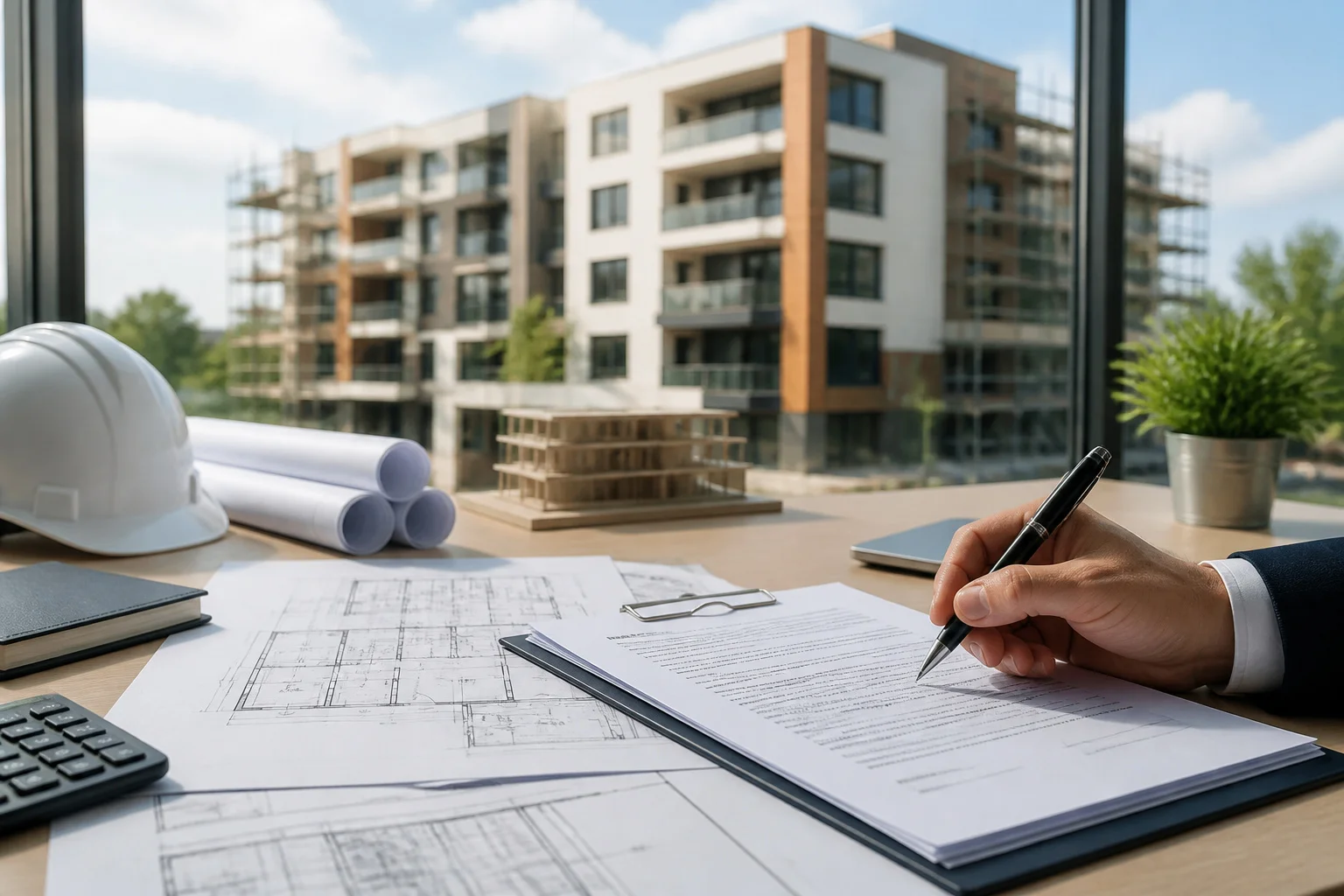 Finance et construction immobiliere